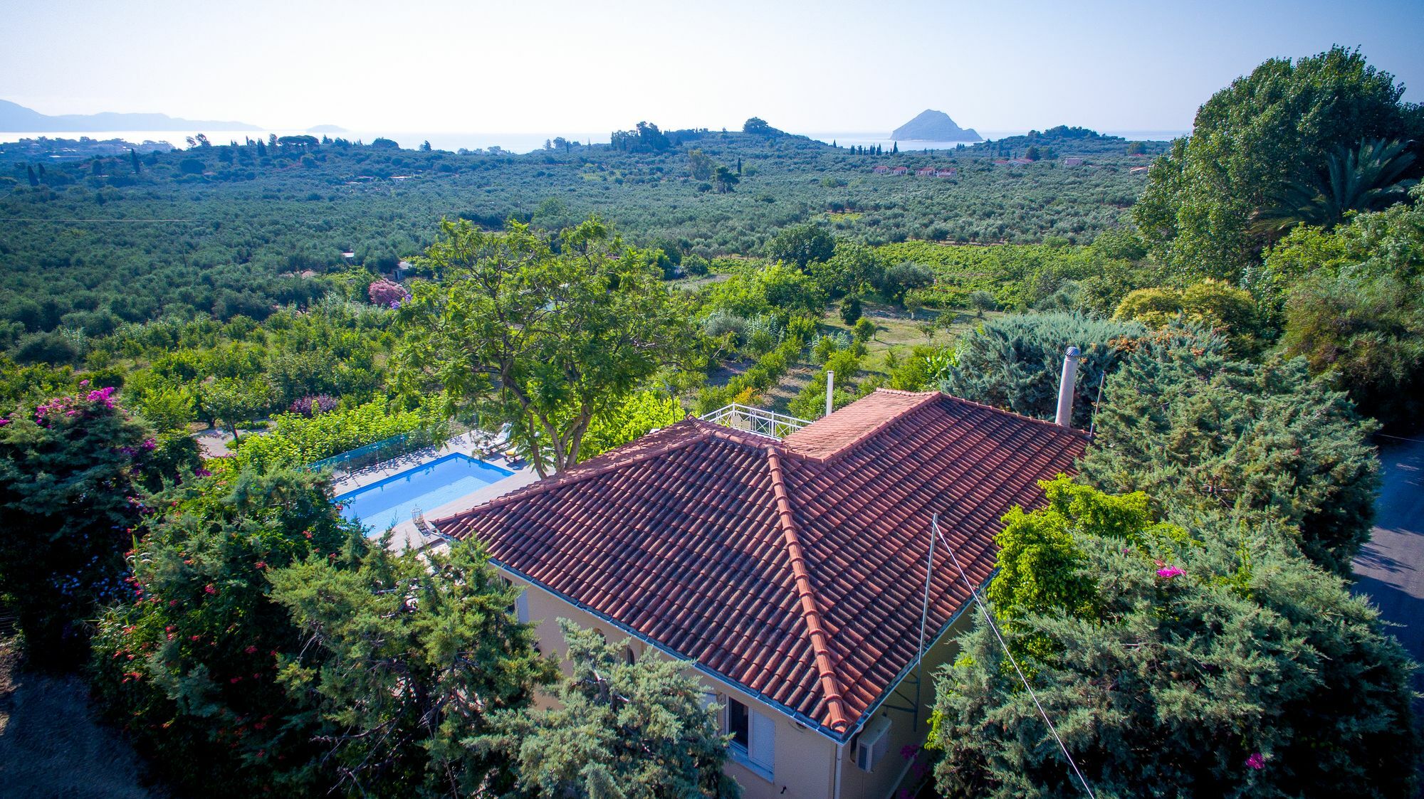 Villa Natura Prive Swimming Pool Lithakia  Exterior foto